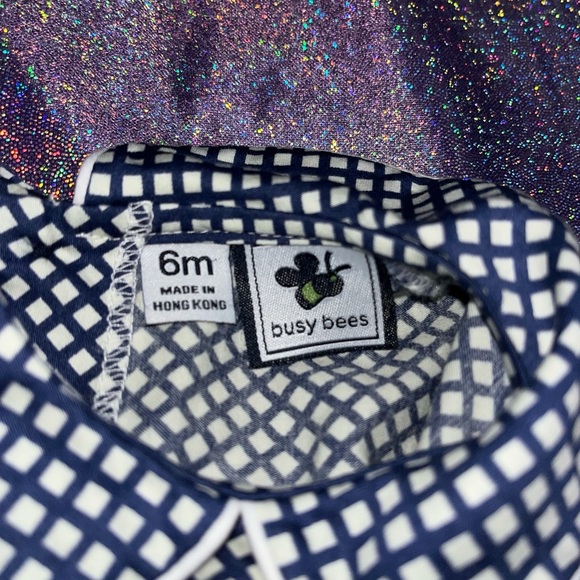 Busy Bee Navy Dress - Picture 3 of 4